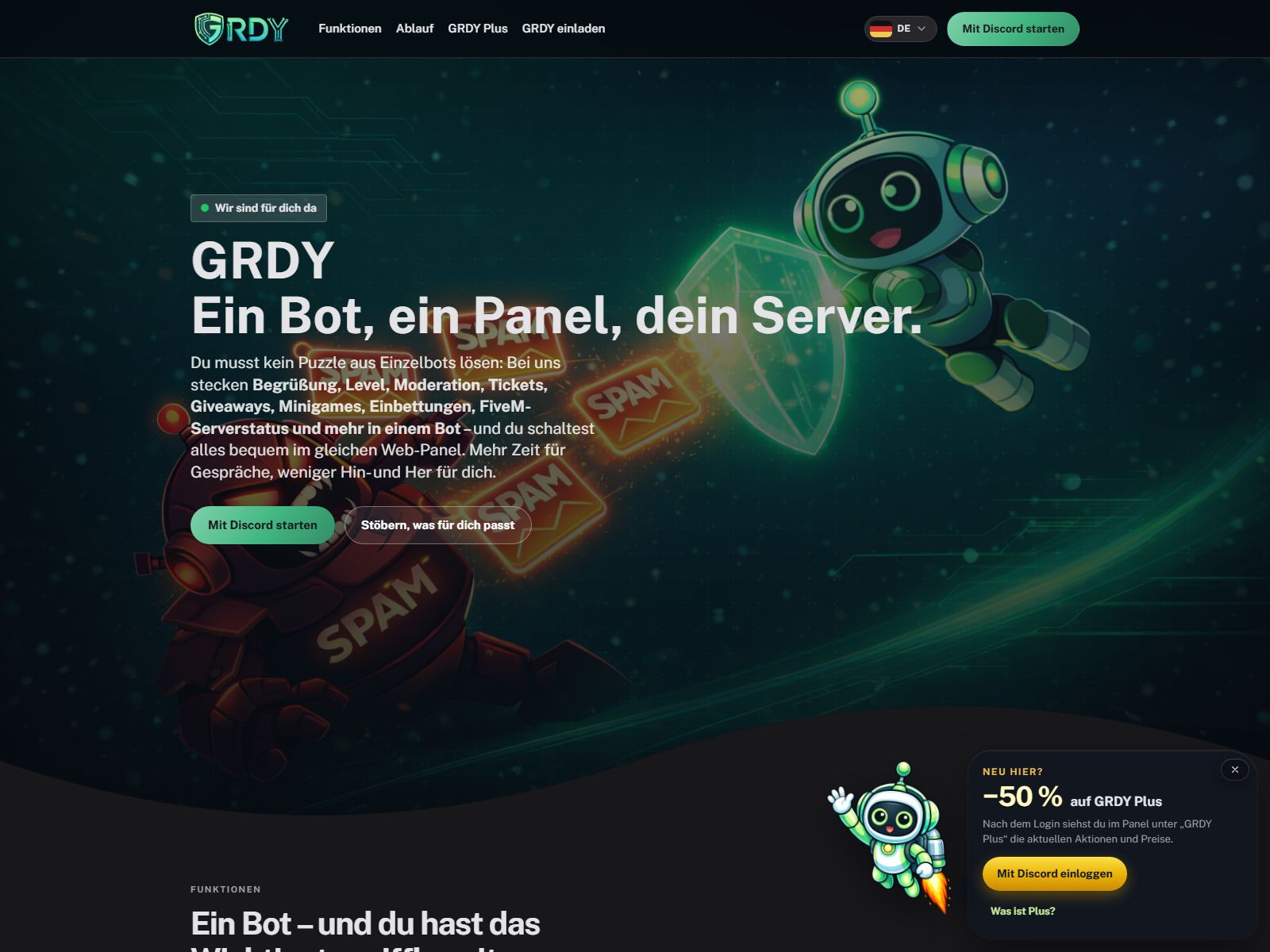 Vorschau der Website GRDY